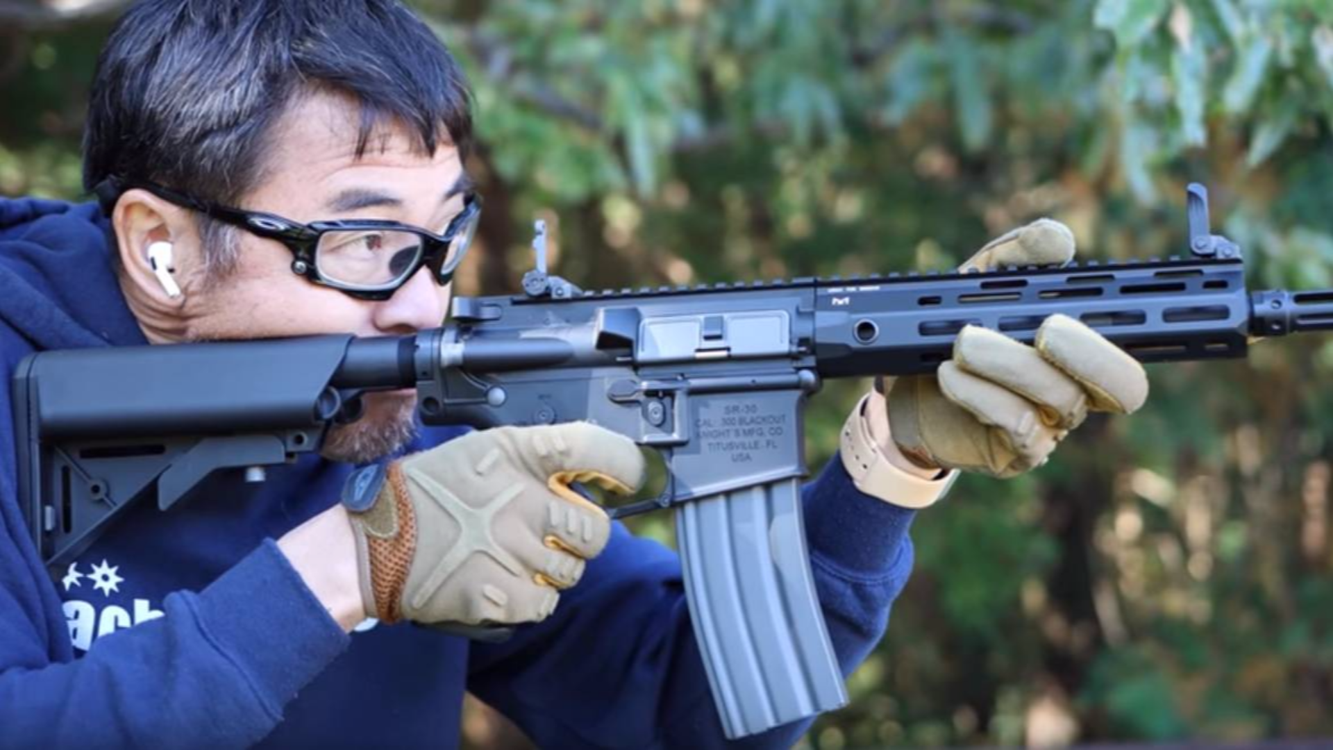 日本壕堺大叔:G&G SR30 M-LOK电动力 测评!